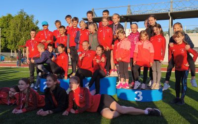 Zlatá liga atletických přípravek 15.05.2025 a vložené závody žactva
